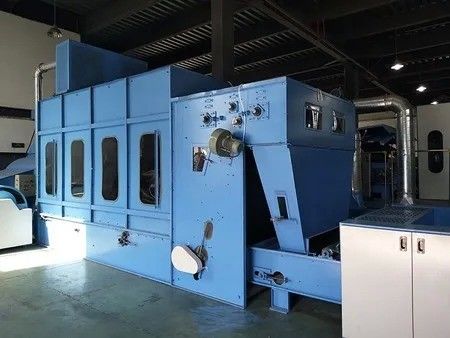 100kg/H - 800kg/H Fibre Opening Machine Fibre Blending Machine 40/M3