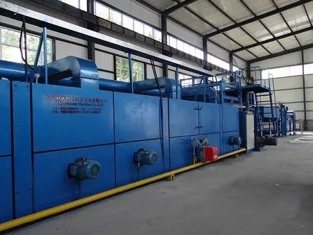 1800mm - 6000mm Fabric Finishing Machine Latex Backing And Hot Setting 30m/Min Finish Stenter Machine