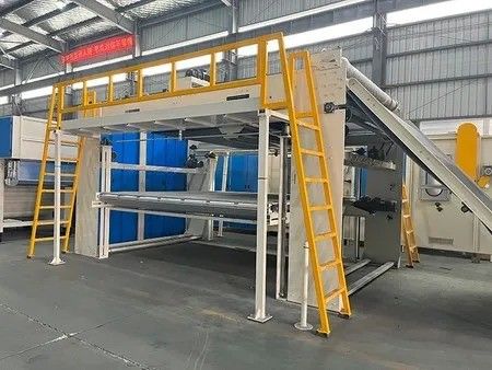 50m/Min  Medium Speed Cross Lapper Machine  50m/Min  Web Forming