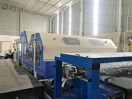 50m/Min Double Cylinder Double Doffer Carding Machine For Nonwoven