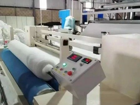 6-12meters long hot air oven for spray bond nonwoven soft wadding 