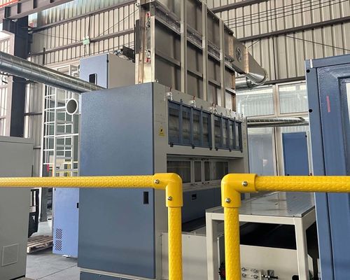 Pneumatic Fiber Feeder for high capacity geotextile production line