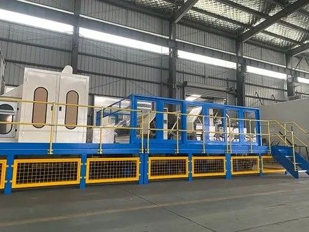 2000mm 200 - 600kg/H ماشین کارتینگ با سرعت بالا ماشین کارتینگ آزمایشگاهی غیر بافته